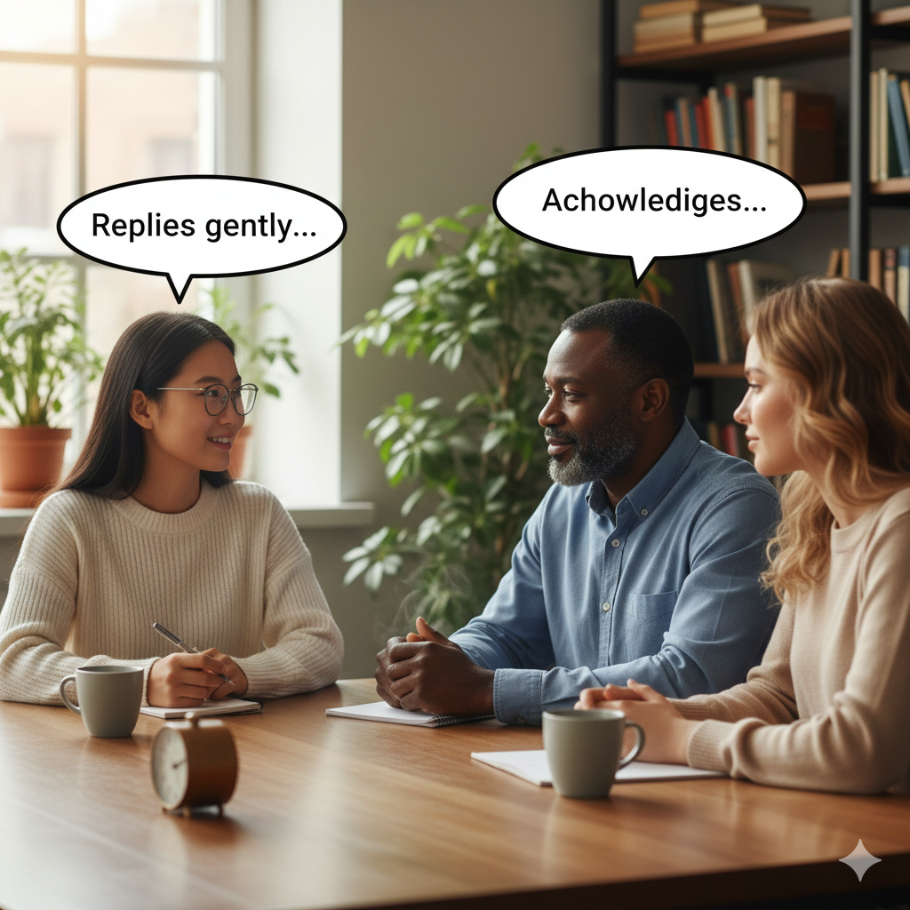 other ways to say says in writing