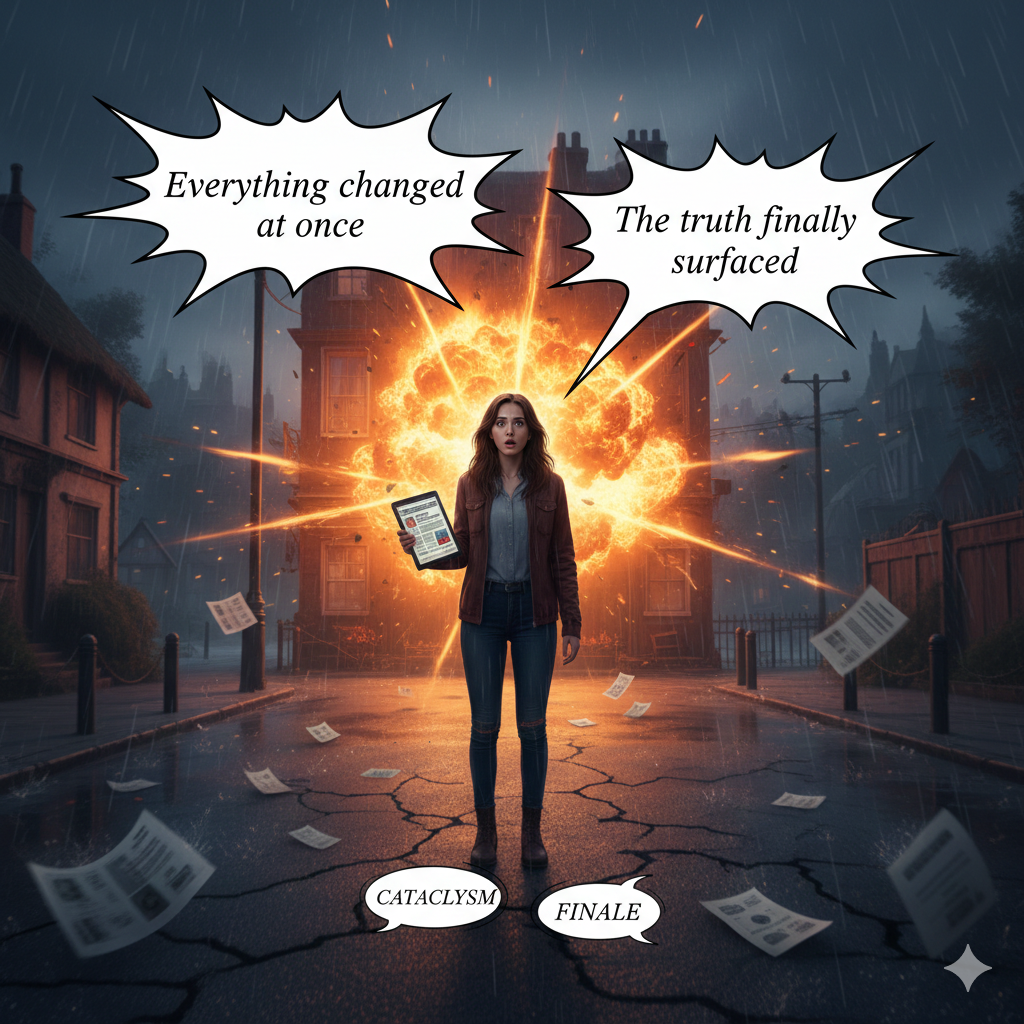 other ways to say the end in a story