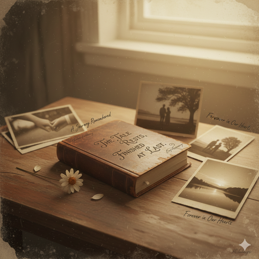 other ways to say the end in a story