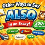 other ways to say also in an essay