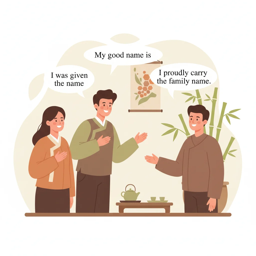 other ways to say my name is