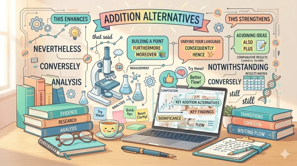 other ways to say also in an essay