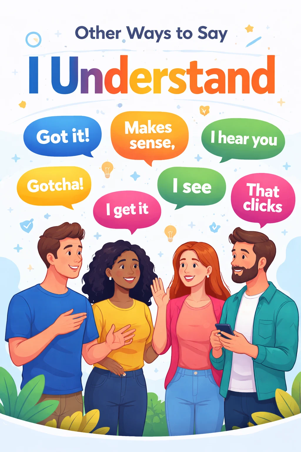 other ways to say i understand