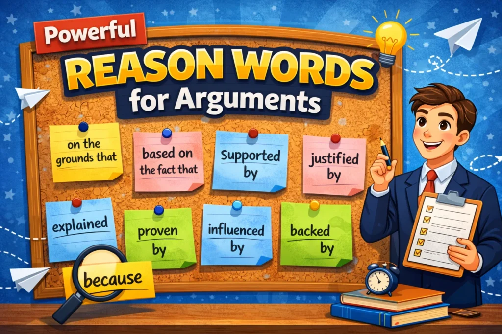 other ways to say because in an essay