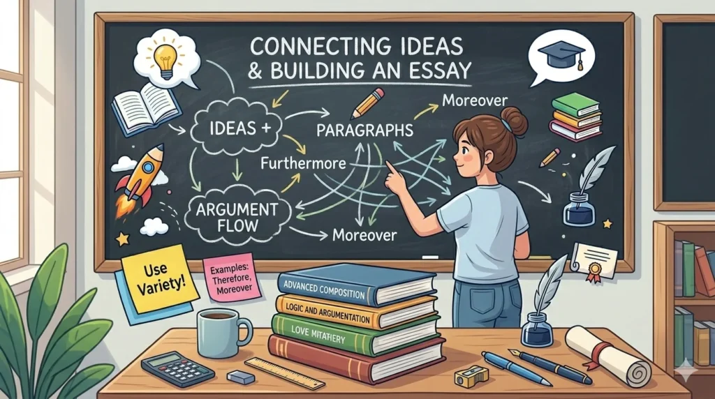 other ways to say next in an essay