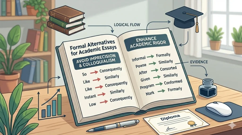 other ways to say next in an essay