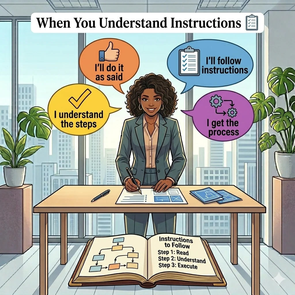 other ways to say got it