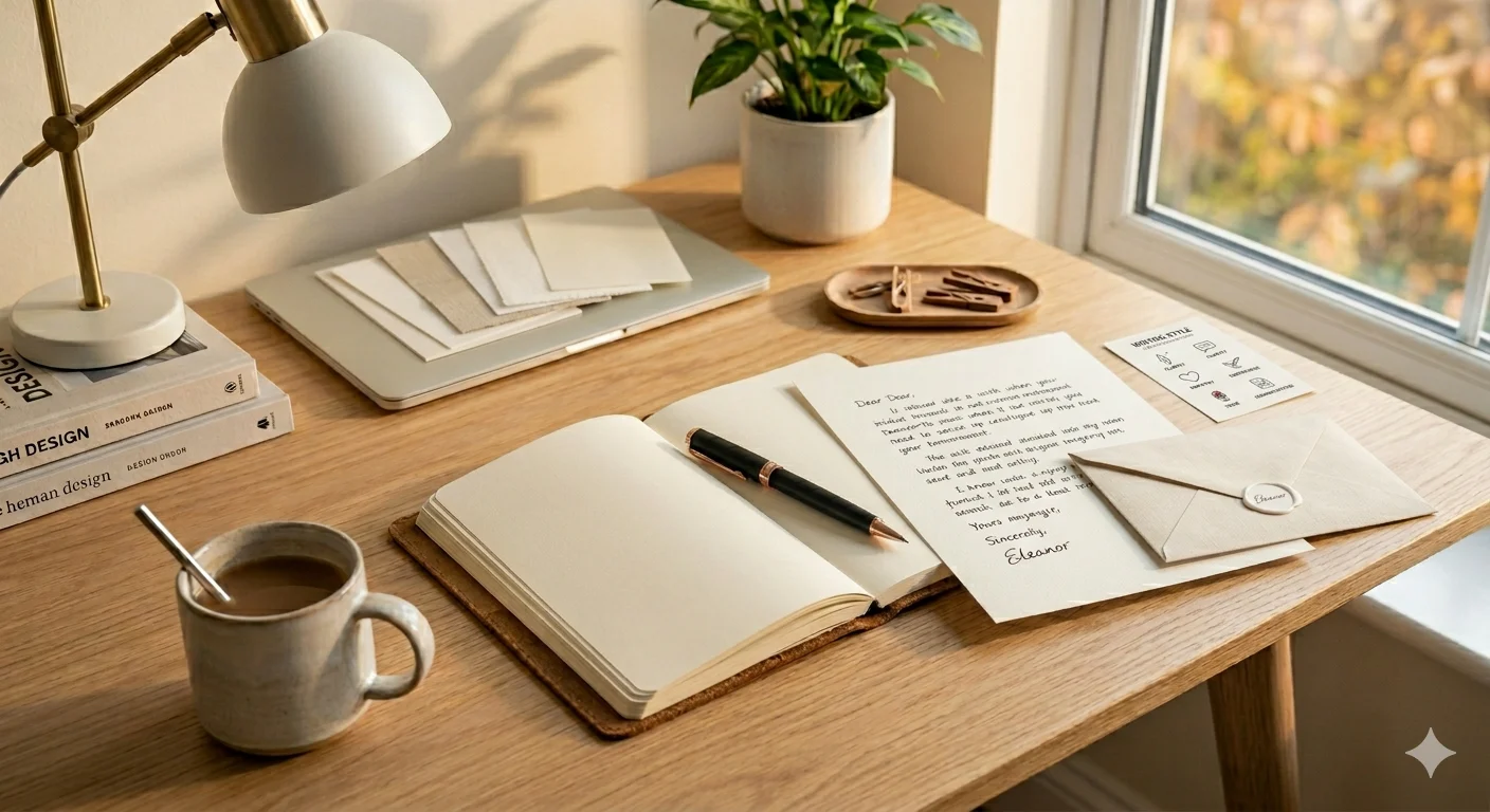 other ways to say from in a letter