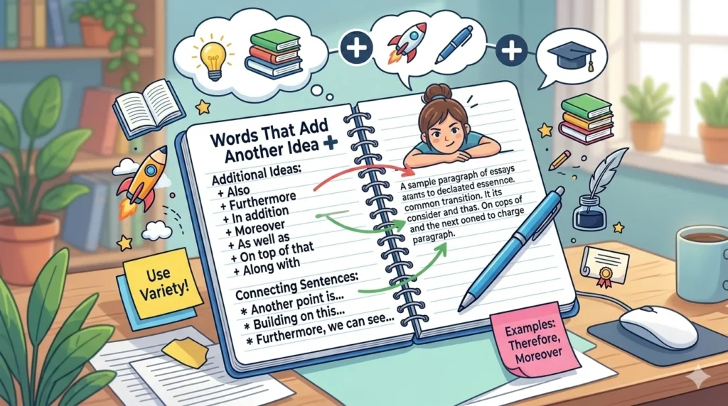 other ways to say next in an essay