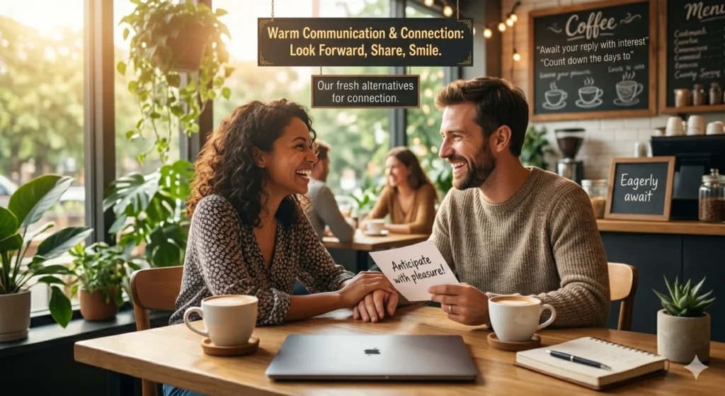 other ways to say looking forward to