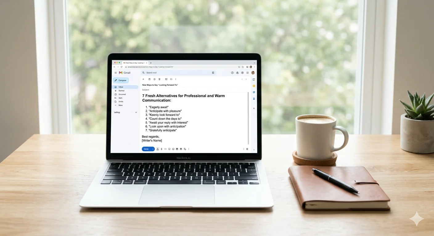 other ways to say looking forward to