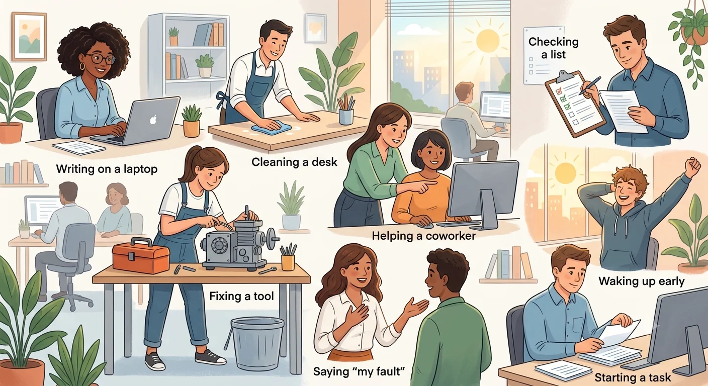 other ways to say work ethic