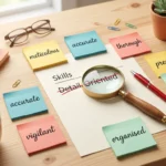 other ways to say detail oriented
